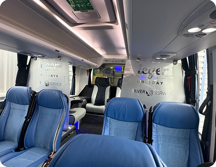 Leger Silver Service Coach Interior
